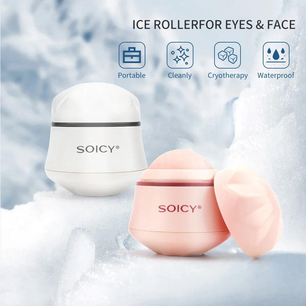 SOICY S50 Facial Roller 360 - Stainless Steel ⭐⭐⭐⭐