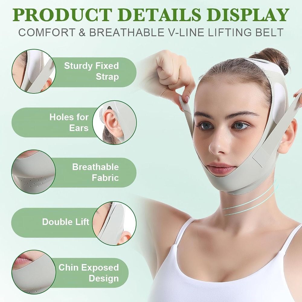 V Line Lifting Mask - Reusable Face Slimming Bandage ⭐⭐⭐⭐⭐